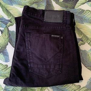 Hudson men’s black jeans